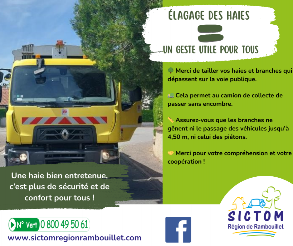 👉Élagage des haies = Un geste utile pour tous🌿 Image 1