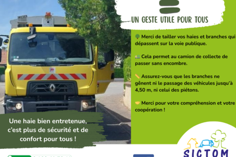 👉Élagage des haies = Un geste utile pour tous🌿