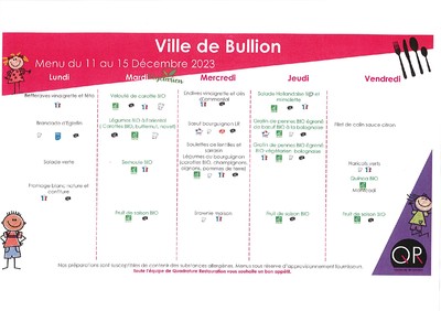 Menus du 06 novembre 2023 au 05 janvier 2024 Image 7